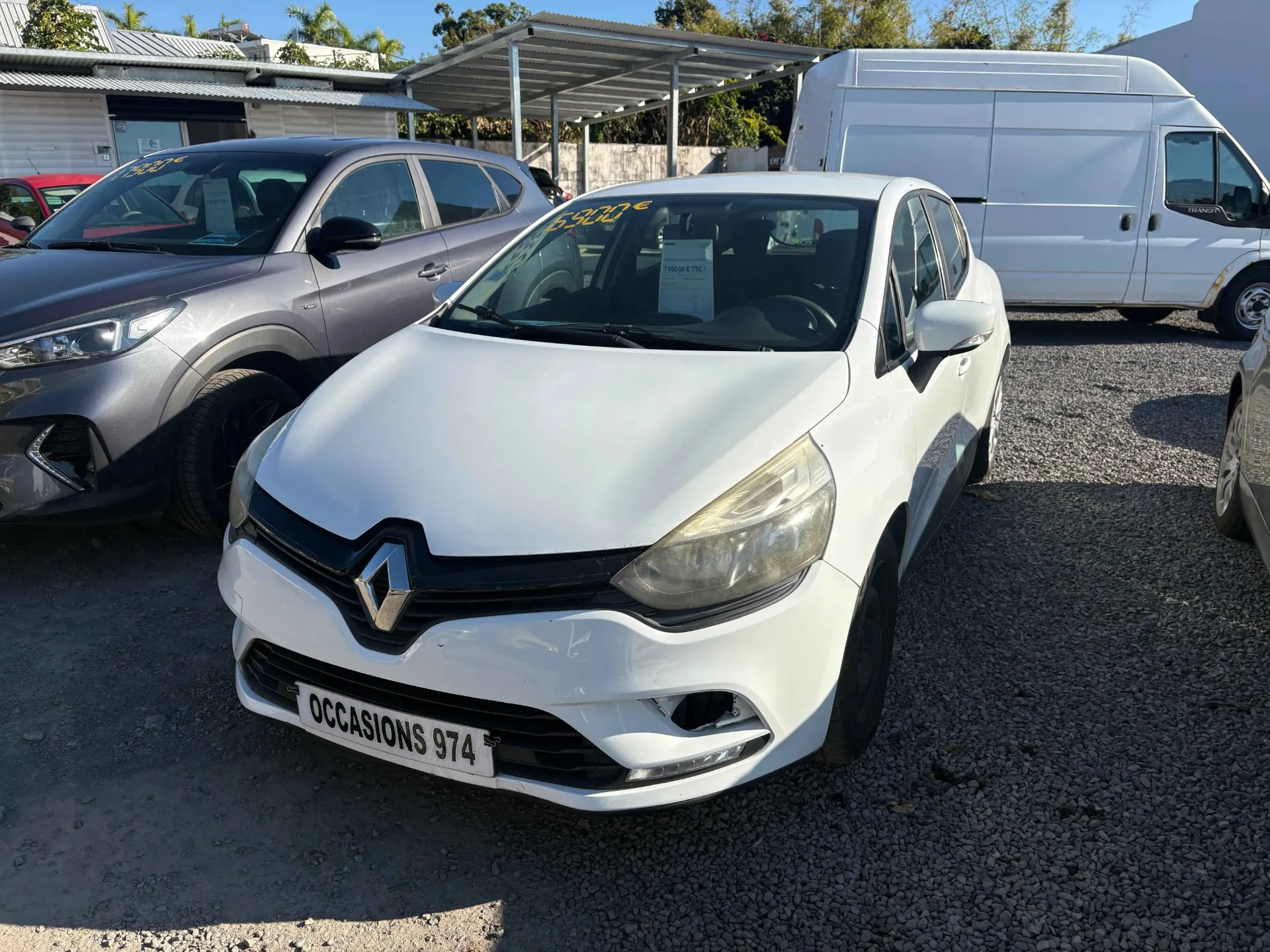 [EN-186-JX] Renault Clio IV Essence 0.9Tce 90 Blanc
