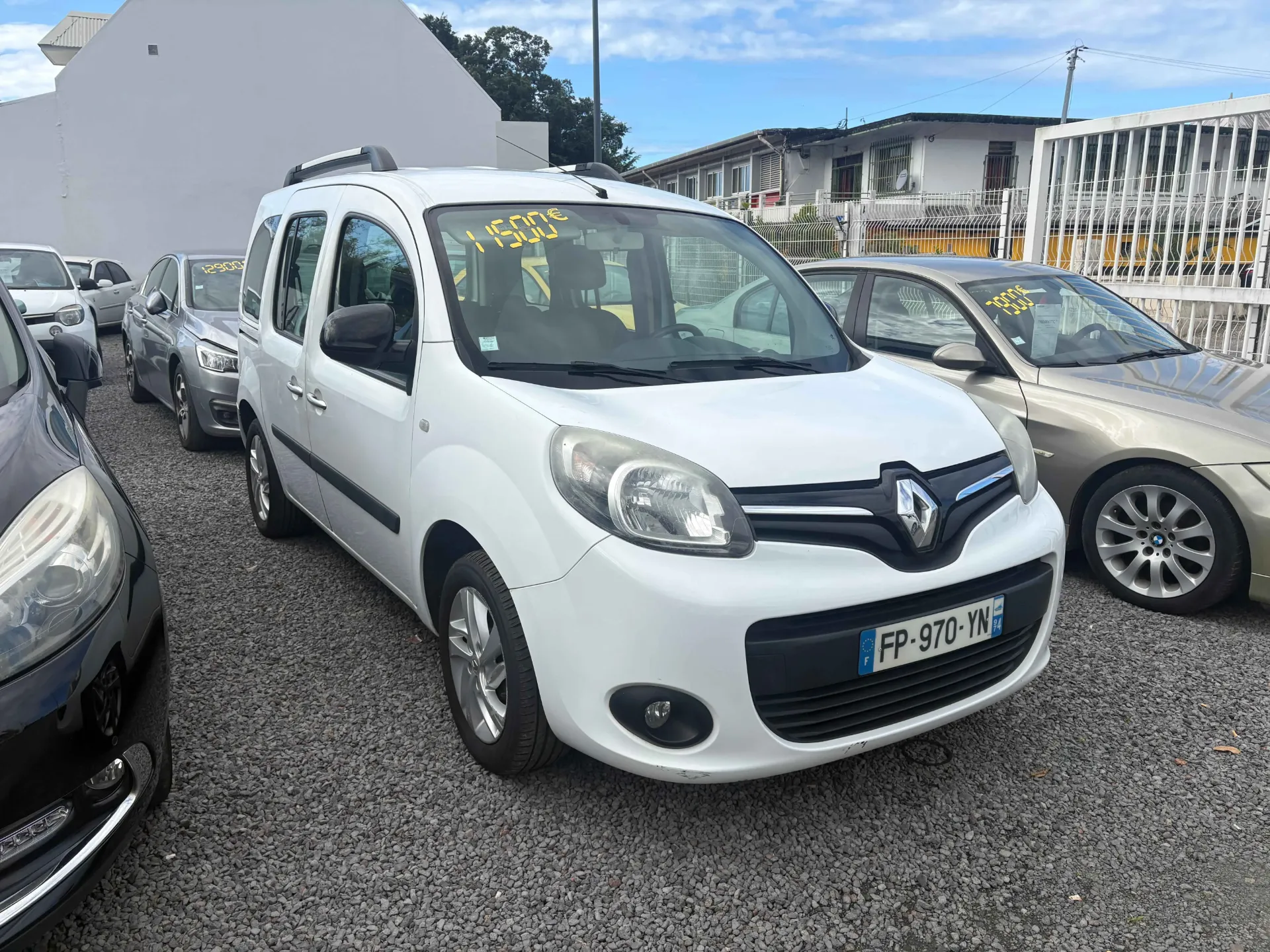 [FP-970-YN] Renault Kangoo Blanc Diesel 1.5 dCi