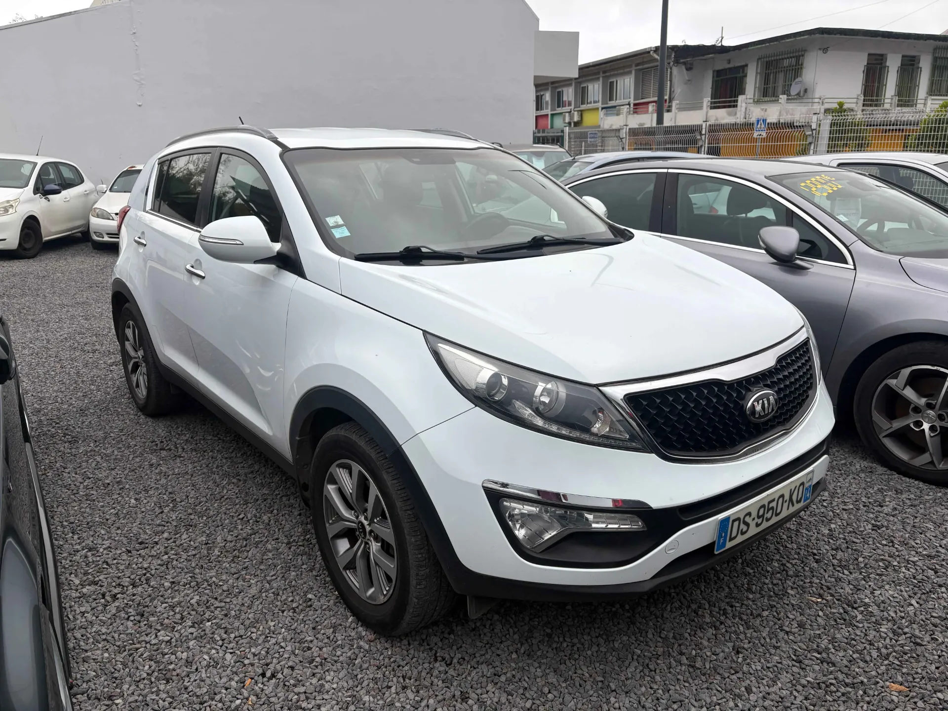 [DS-950-KQ] Kia Sportage III Blanc Diesel 1.7 CRDi 116 CV