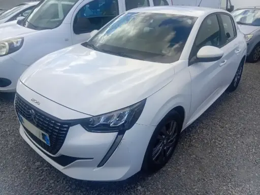 [FZ-497-FM]  Peugeot 208 Blanche Essence 1.2 PureTech