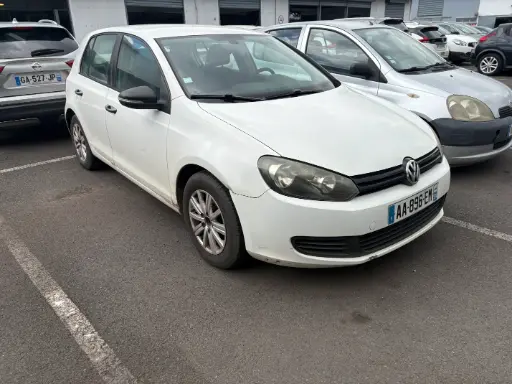 [AA-896-EM] Volkswagen Golf VI Blanc Essence 1.4 80cv