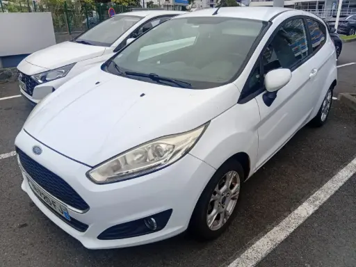 [ER-720-FJ] Ford Fiesta VI Diesel 1.5 TDCi Blanc